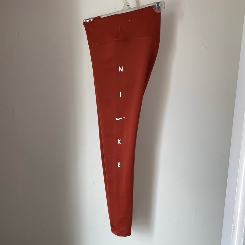 Nike burnt Orange full length leggings
